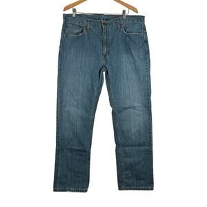 Levis 559 Jeans Mens 38x32 Blue Relaxed Straight Mid Rise Medium‎ Wash Denim Y2K
